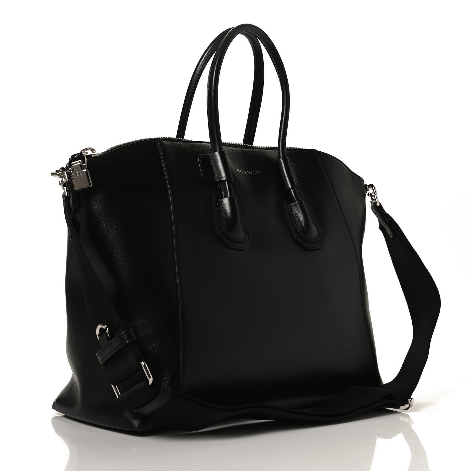 Givenchy Box Calfskin Small Antigona Sport Top Handle Bag Black 3 of 12