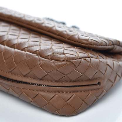 Bottega Veneta Nappa Intrecciato Small Chain Crossbody Noce 11 of 12