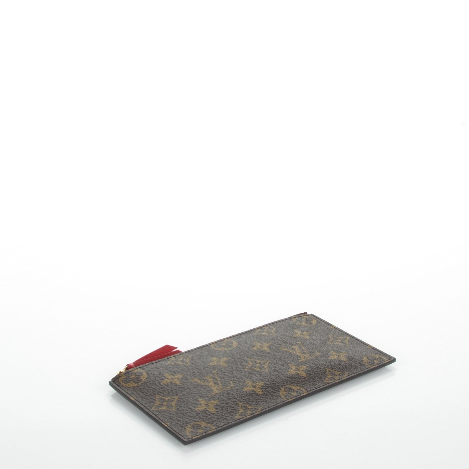Louis Vuitton Monogram Felicie Chain Wallet Zippered Insert 4 of 6