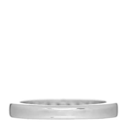 Tiffany Platinum Diamond 3mm Half Circle Wedding Band Ring 50 5.5 3 of 6