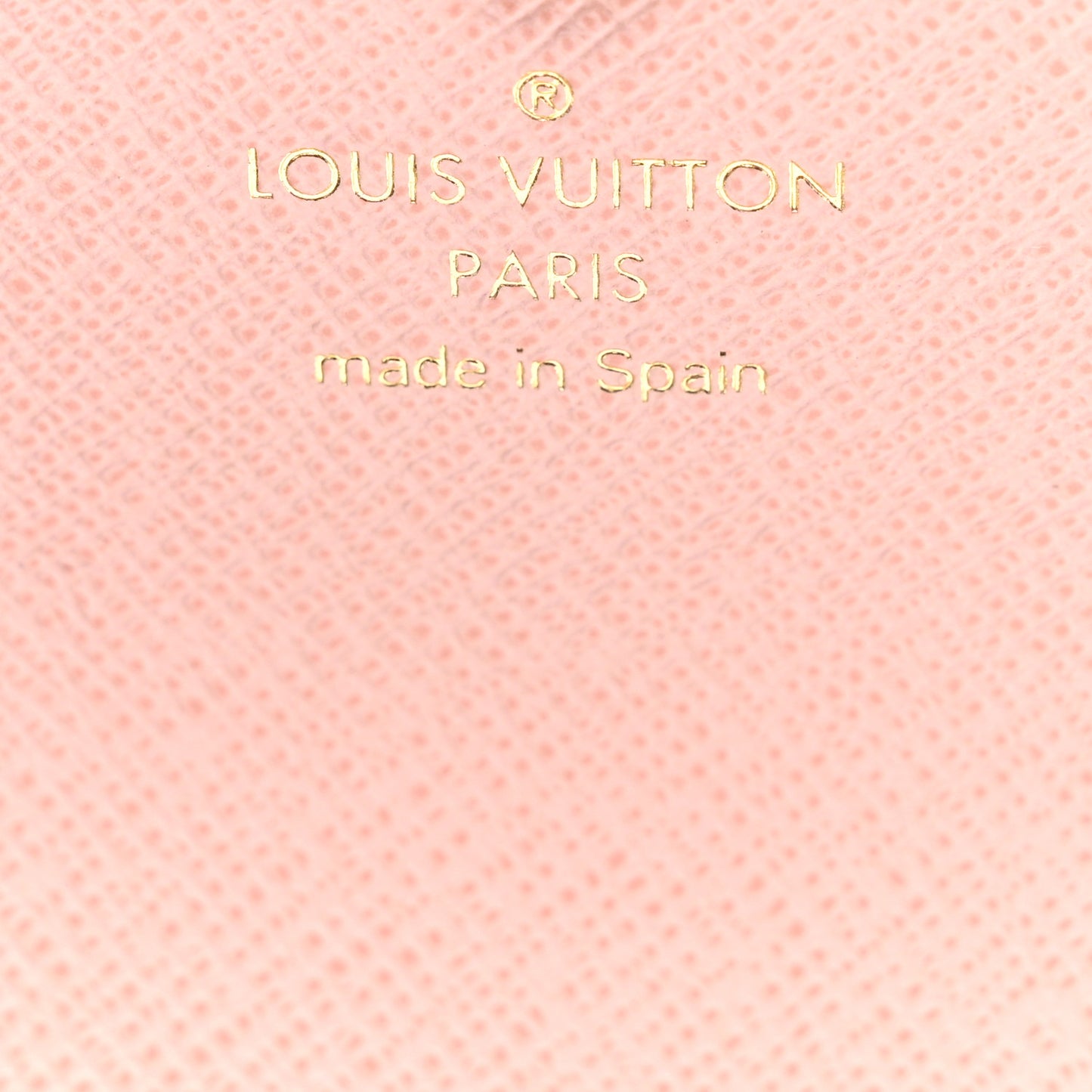 Monogram Rosalie Coin Purse Rose Ballerine