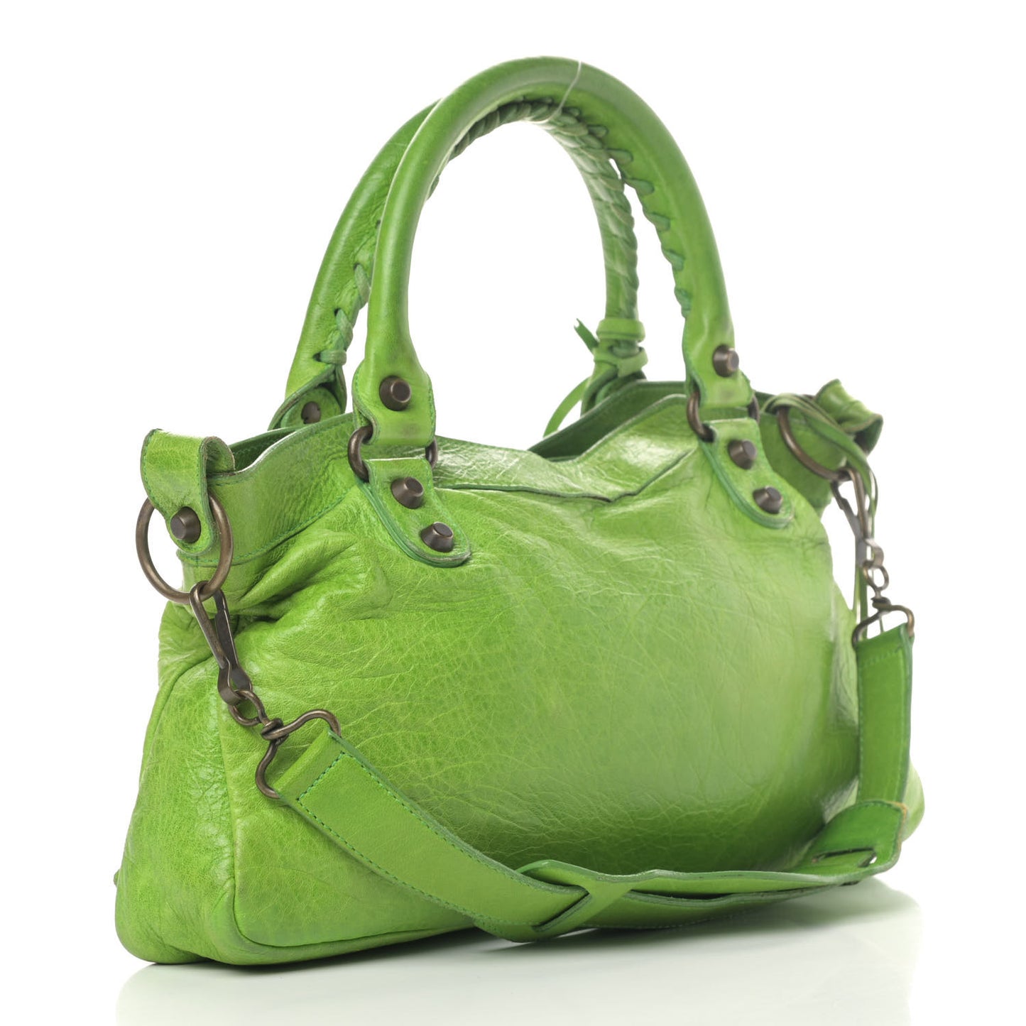 Agneau Classic Hardware First Apple Green