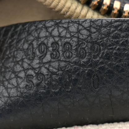 Gucci Grained Calfskin Coco Capitan Logo Belt Bag Black 7 of 14