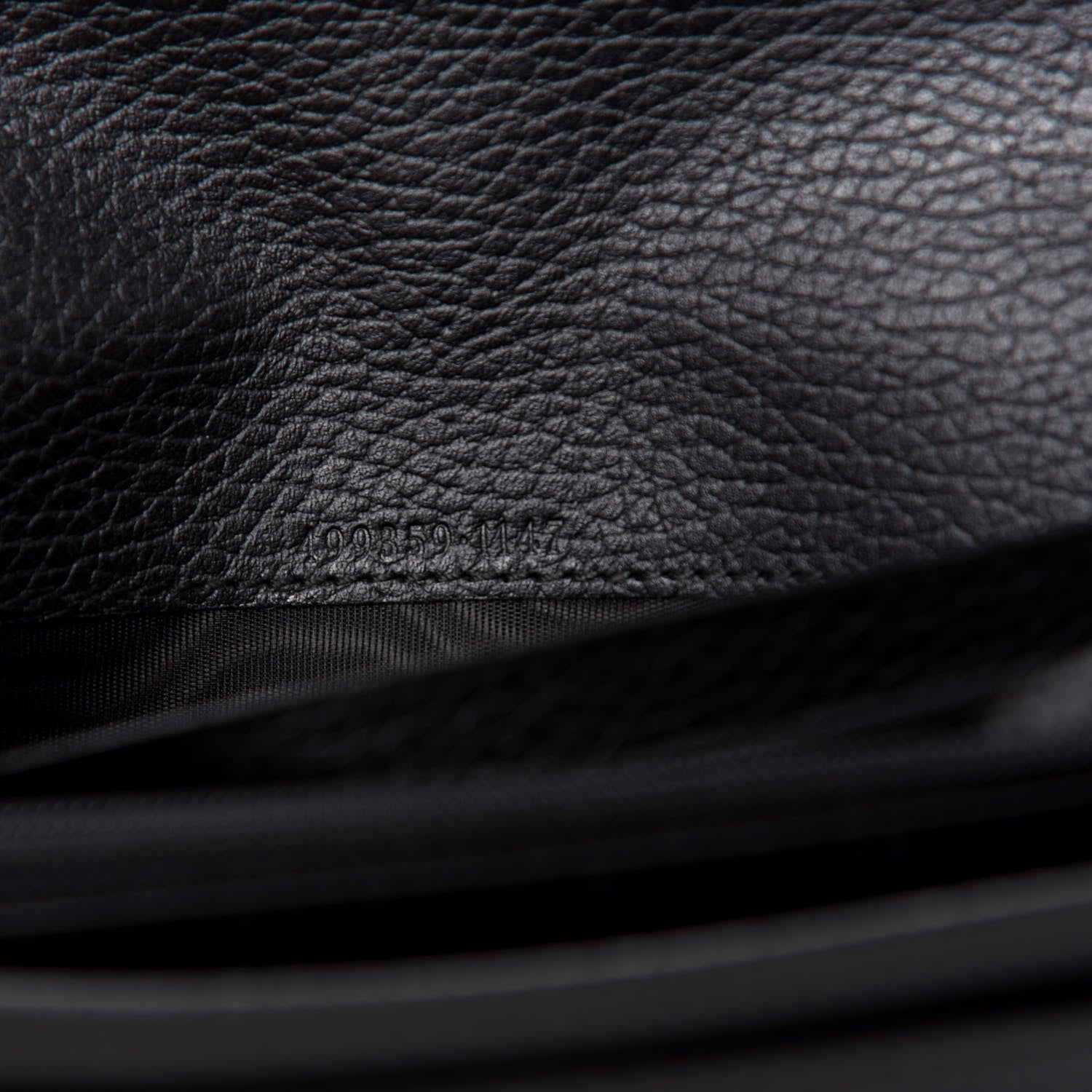 Gucci Calfskin Garden Continental Wallet Black 7 of 8