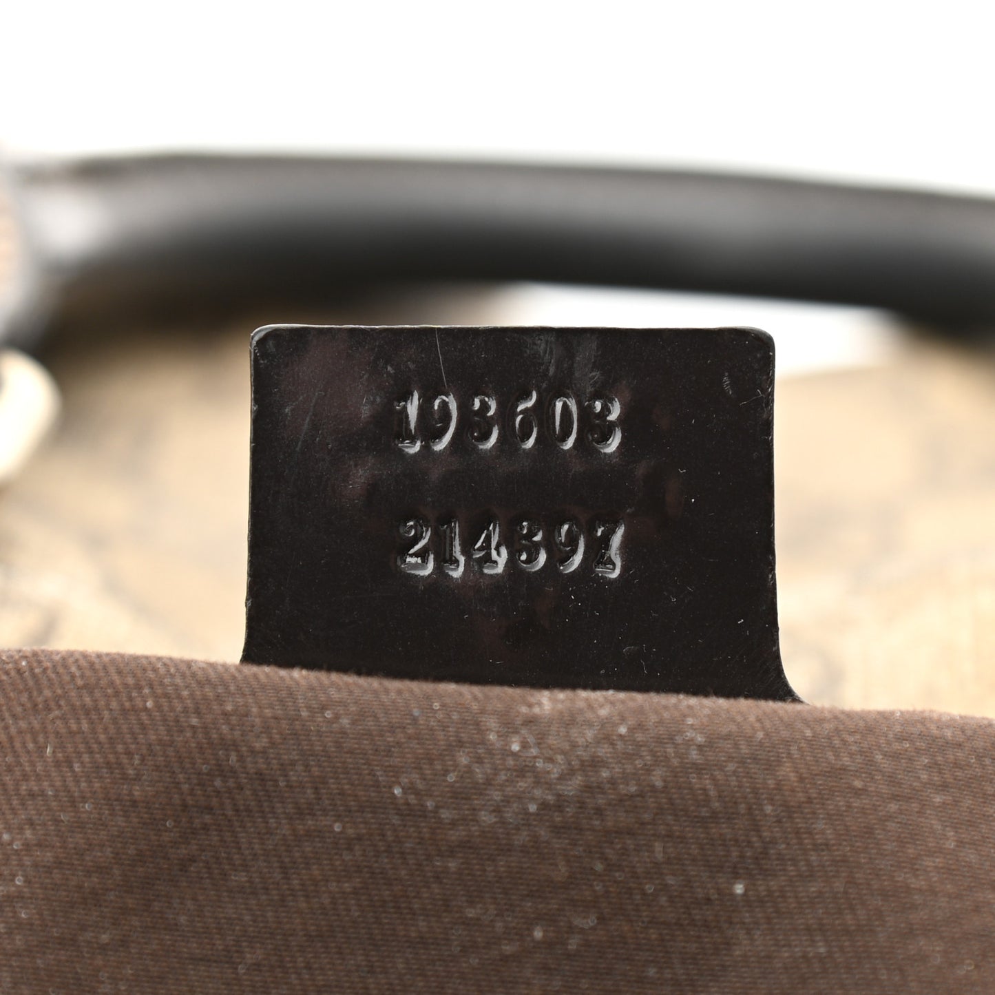 GG Plus Monogram Medium Joy Boston Dark Brown