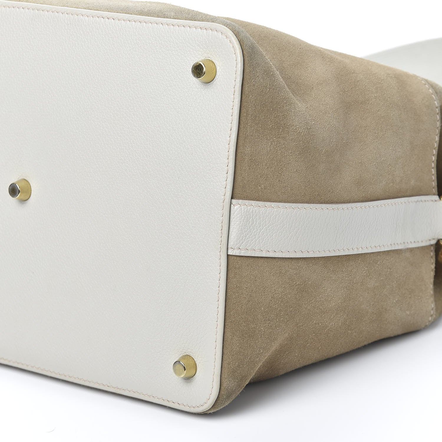 Hermes Veau Grizzly Evercolor Toolbox 26 Gris Perle 6 of 10