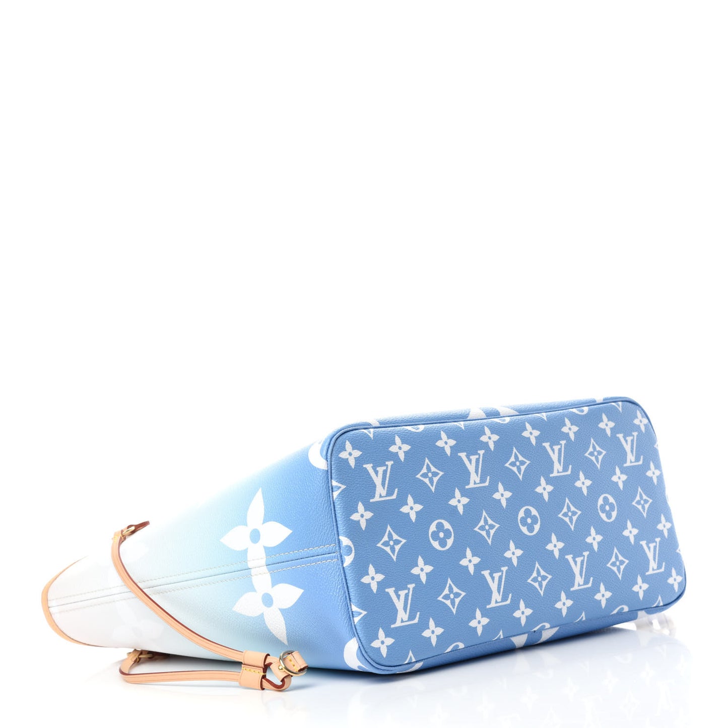 Monogram Giant By The Pool Neverfull MM Blue
