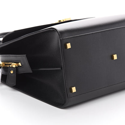 Saint Laurent Grain De Poudre Medium Uptown Tote Black 7 of 8