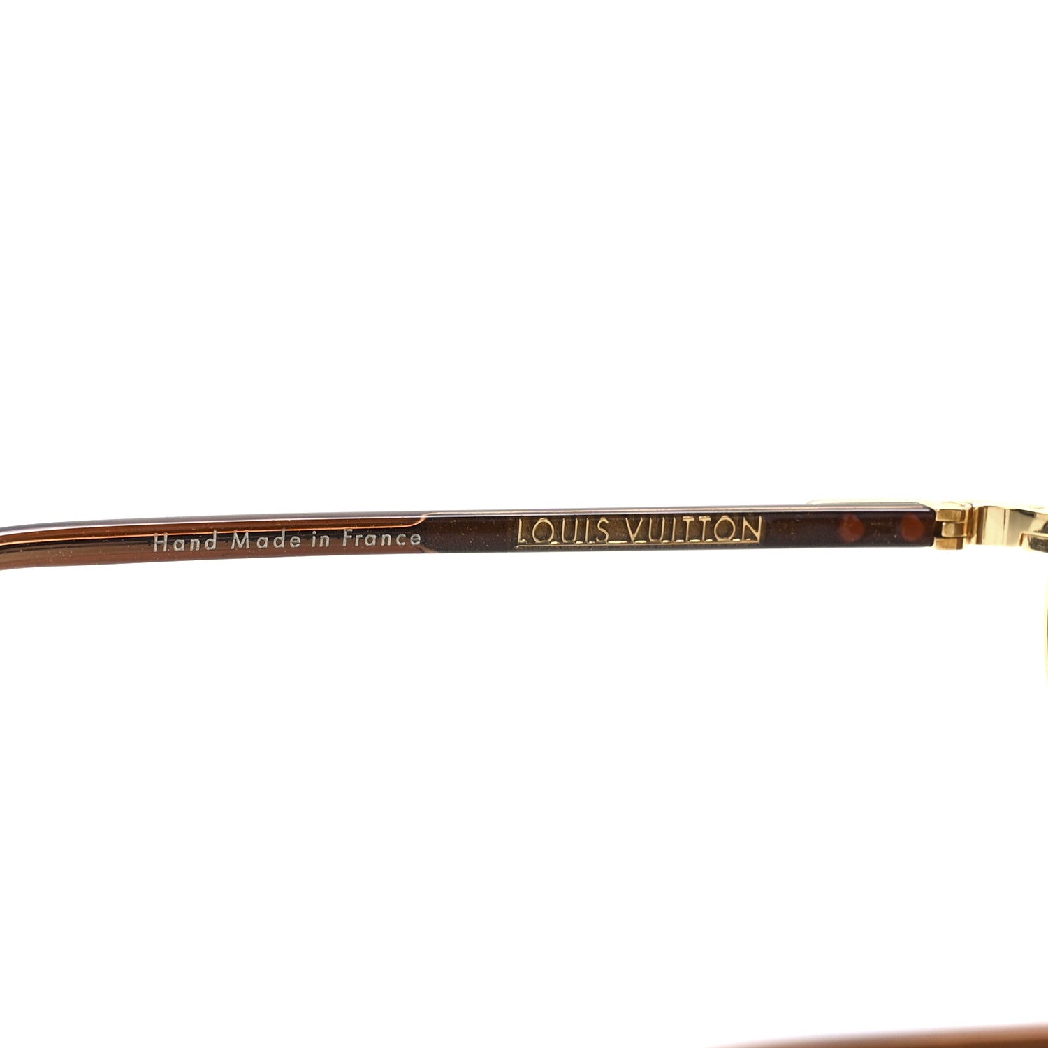Louis Vuitton Metal Conspiration PM Sunglasses Z0038U Gold 5 of 8