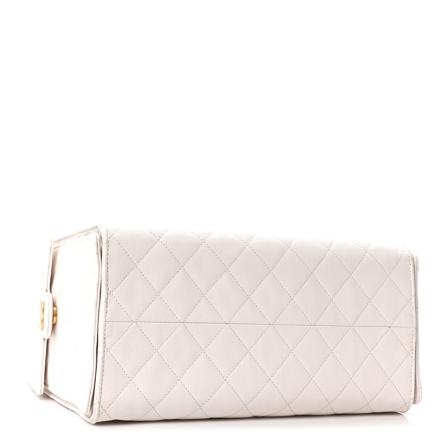 Chanel Caviar Quilted Medium Chanel 25 Handbag White 5 of 11