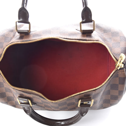 Louis Vuitton Damier Ebene Speedy Bandouliere 30 5 of 15