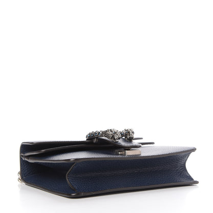 Gucci Dollar Calfskin Crystal Mini Dionysus Shoulder Bag Blue Agata Montana Sapphire 4 of 10