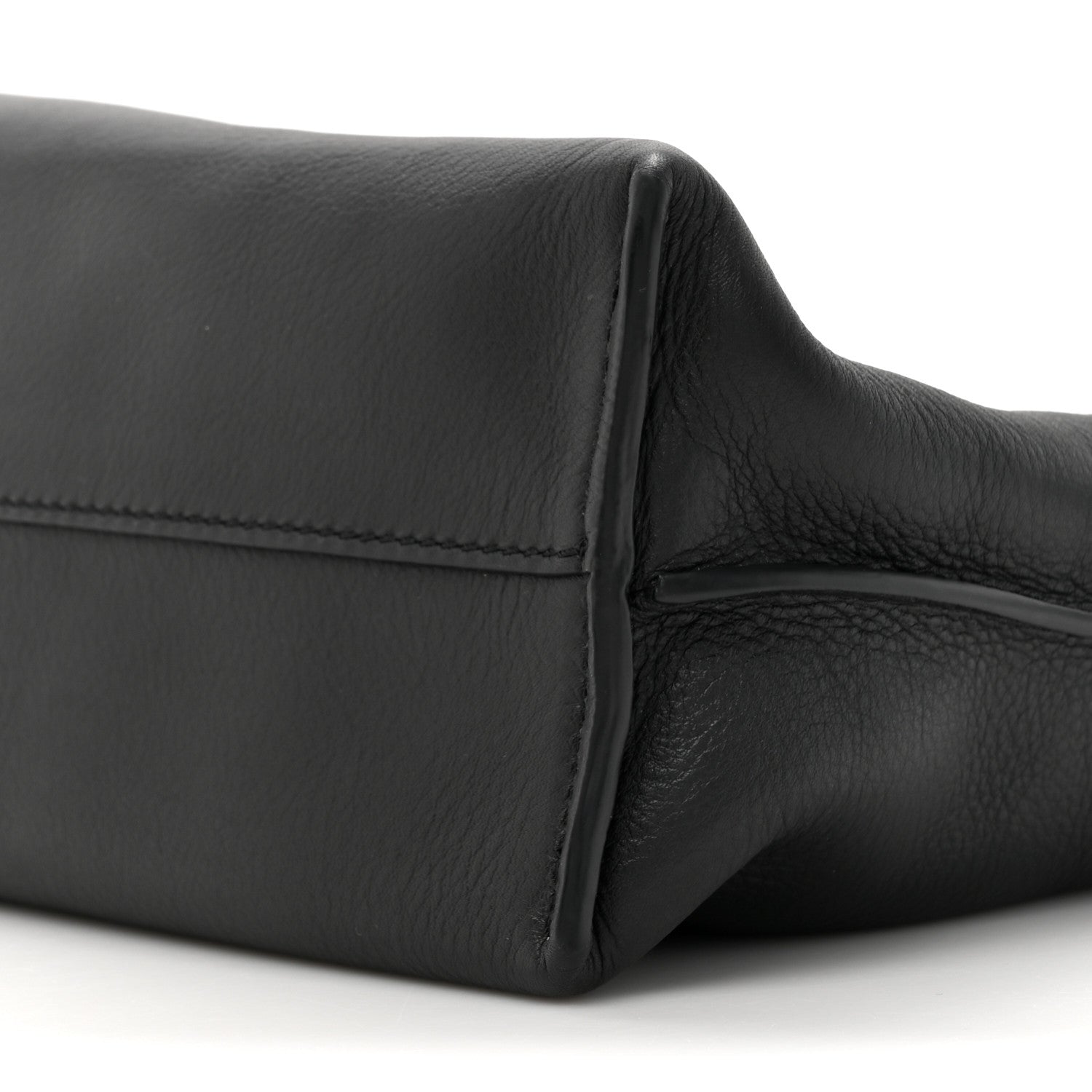 Loewe Nappa Medium Flamenco Knot Bag Black 9 of 12