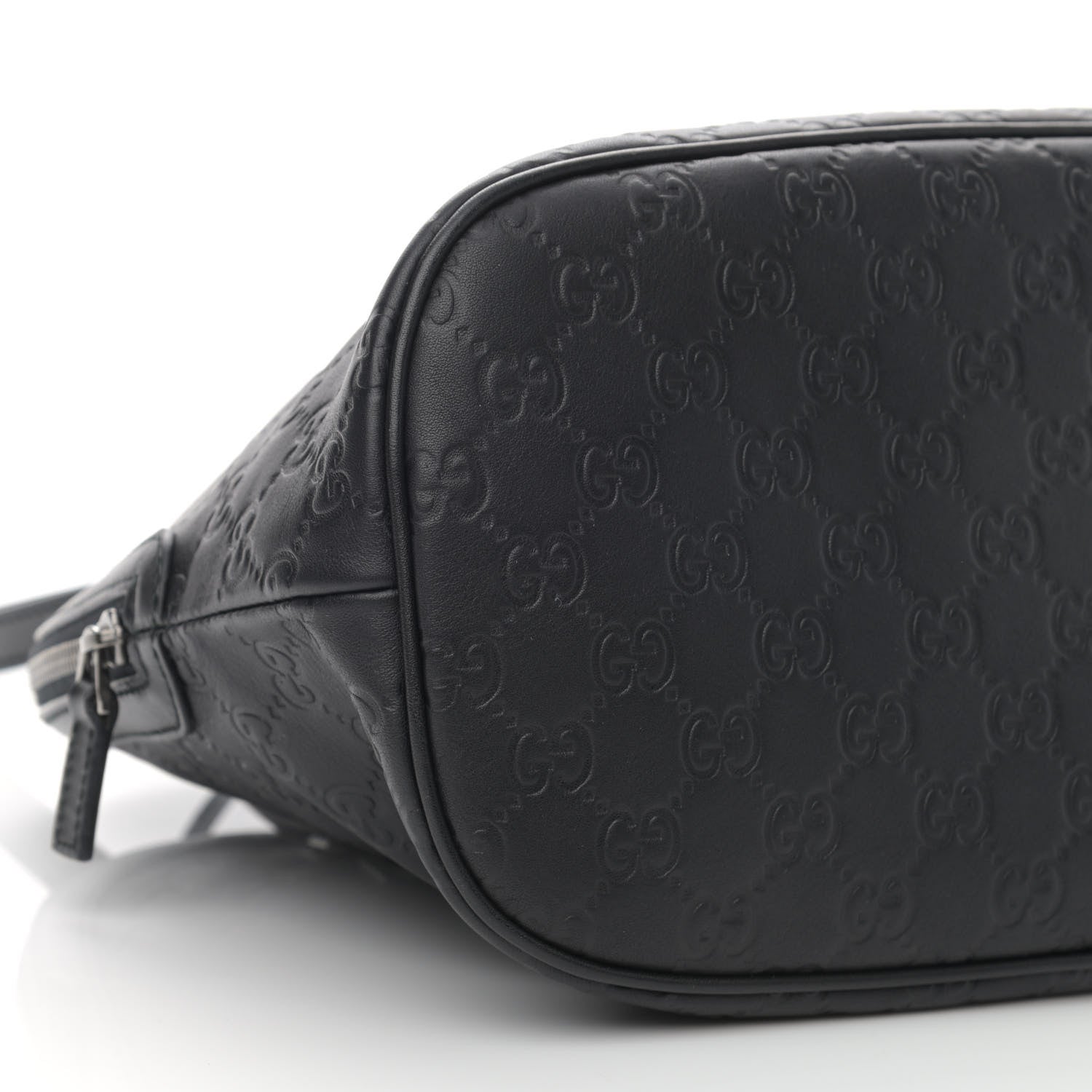 Gucci Guccissima Medium Dome Bag Black 9 of 11