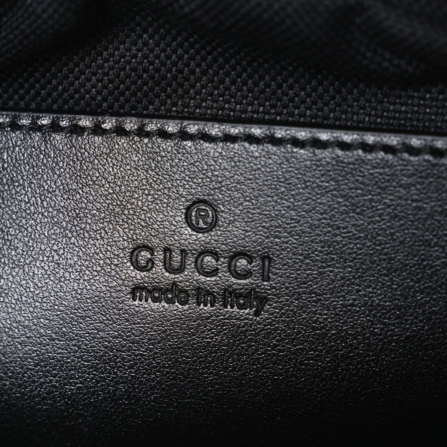 Gucci Calfskin Matelasse Monochrome Small GG Marmont Chain Shoulder Bag Black 6 of 10