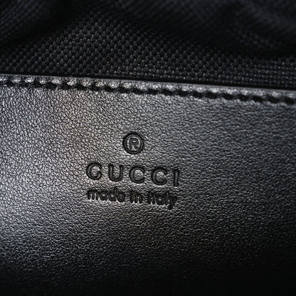 Gucci Calfskin Matelasse Monochrome Small GG Marmont Chain Shoulder Bag Black 6 of 10