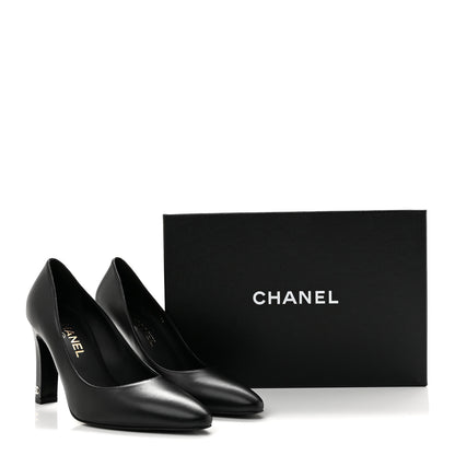 Chanel Lambskin Pumps 39 Black 10 of 10