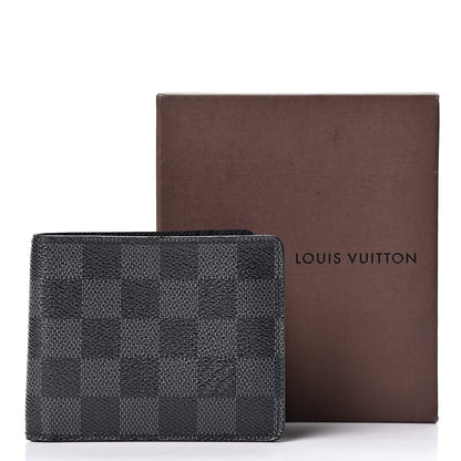 Louis Vuitton Damier Graphite Slender Wallet 9 of 9