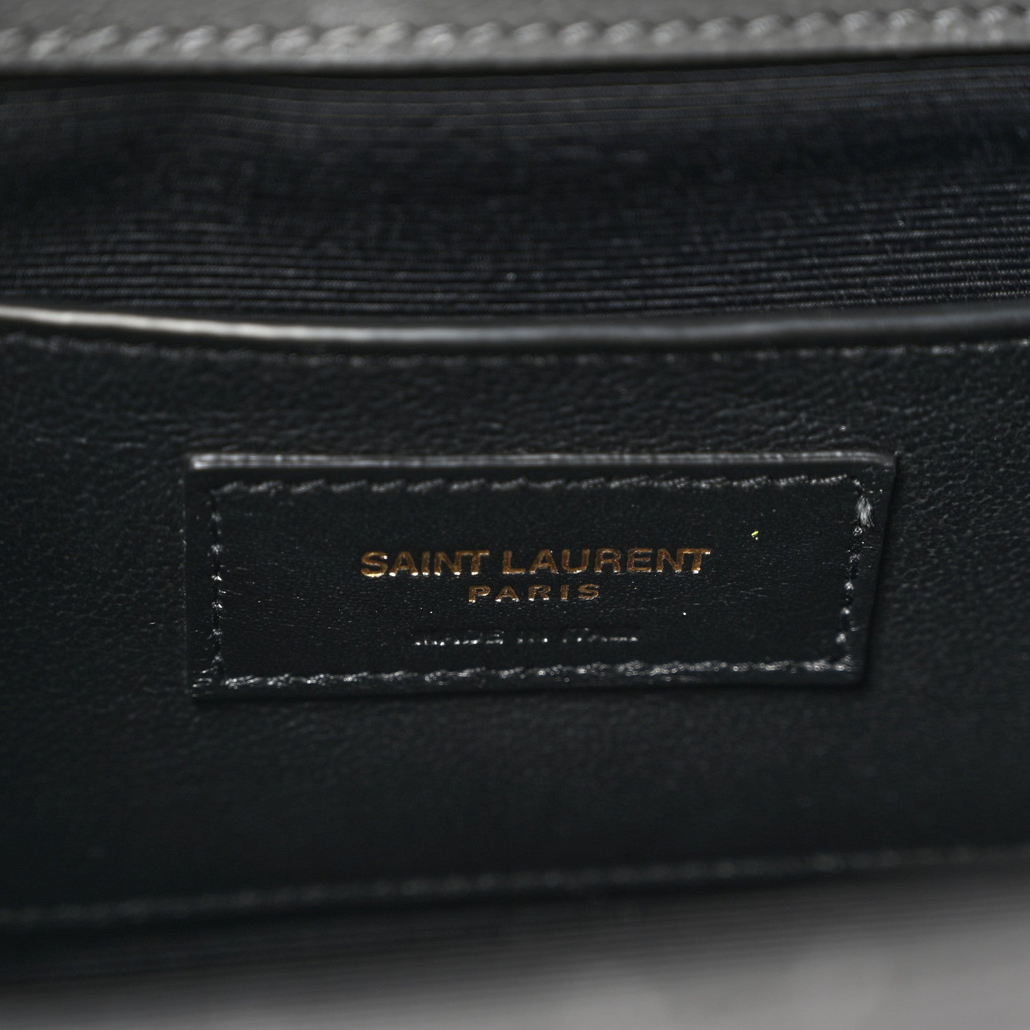 Saint Laurent Grain De Poudre Textured Mixed Matelasse Triquilt Small Monogram Satchel Pebble 6 of 11