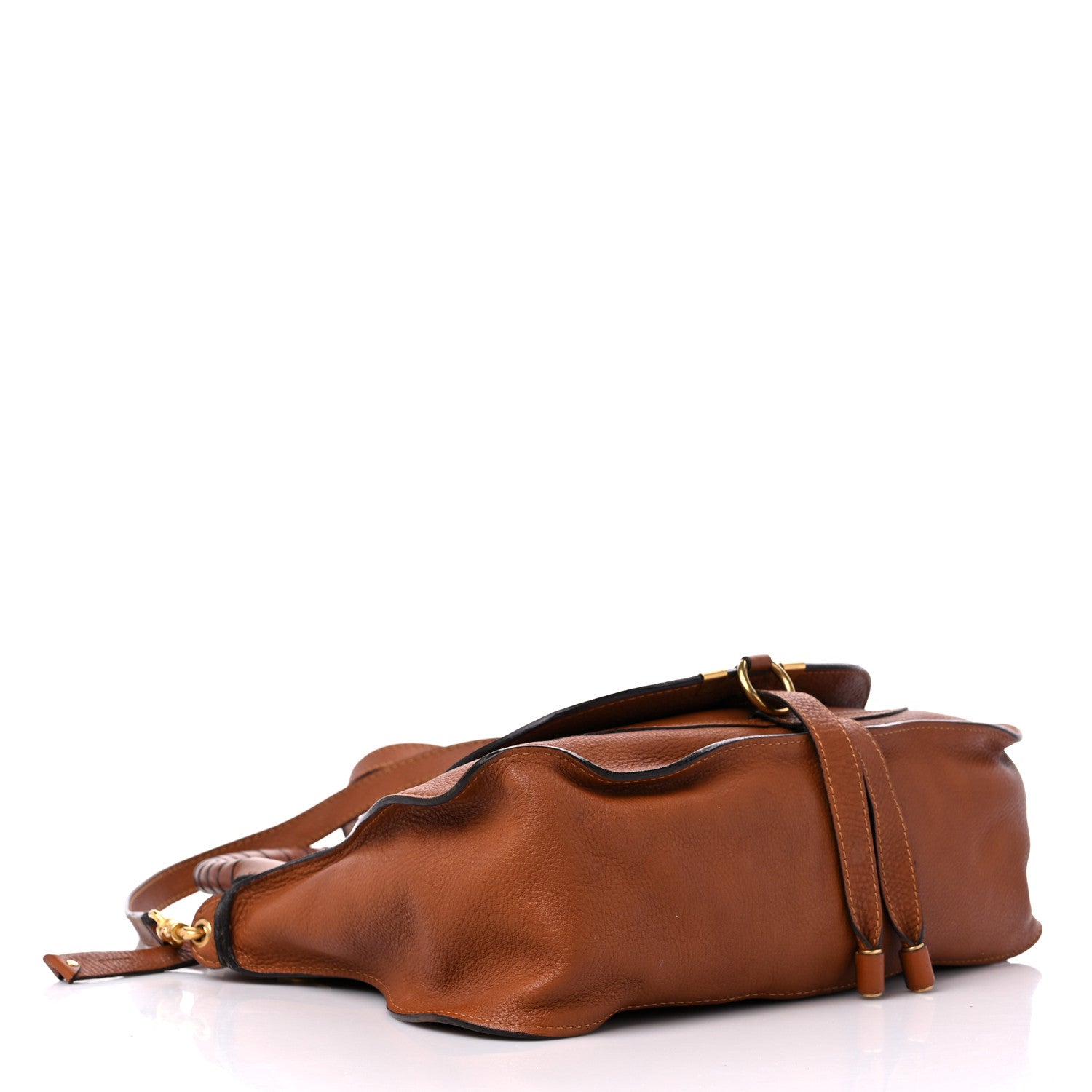 Chloe Calfskin Medium Marcie Satchel Tan 4 of 15