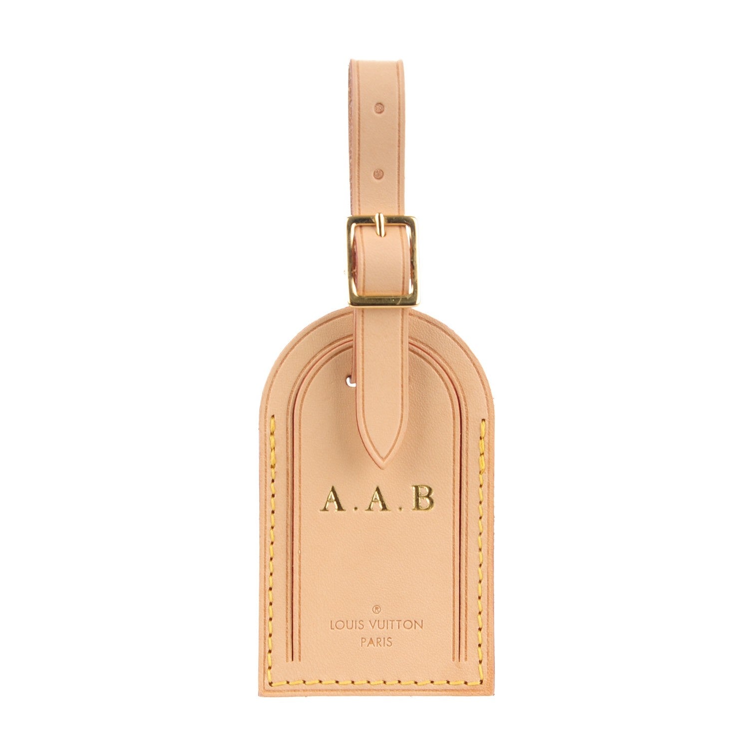 Louis Vuitton Vachetta Luggage Tag 1 of 6