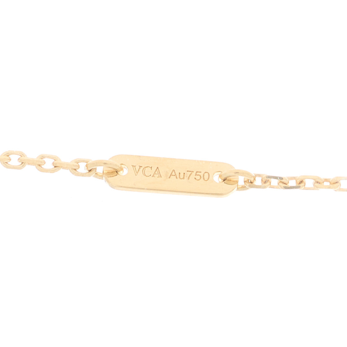 Van Cleef & Arpels 18K Yellow Gold Diamond Mini Frivole Pendant Pave Necklace 4 of 6
