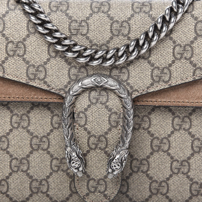 Gucci GG Supreme Monogram Mini Dionysus Shoulder Bag Taupe 10 of 11