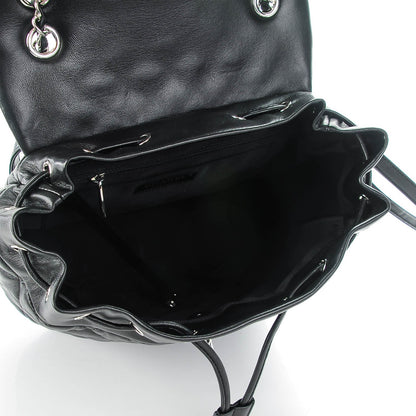 Chanel Lambskin Quilted Large Urban Spirit Backpack Black 6 of 8