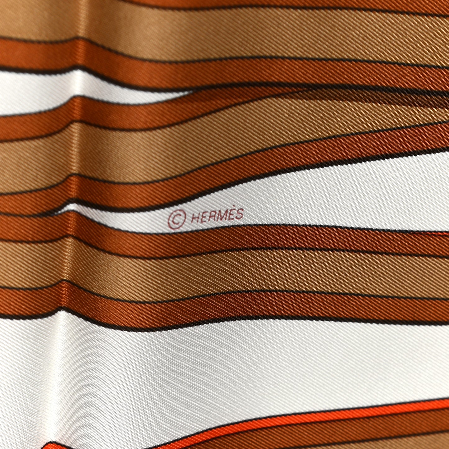 Silk Twill Grand Tralala 90 White Caramel Miel