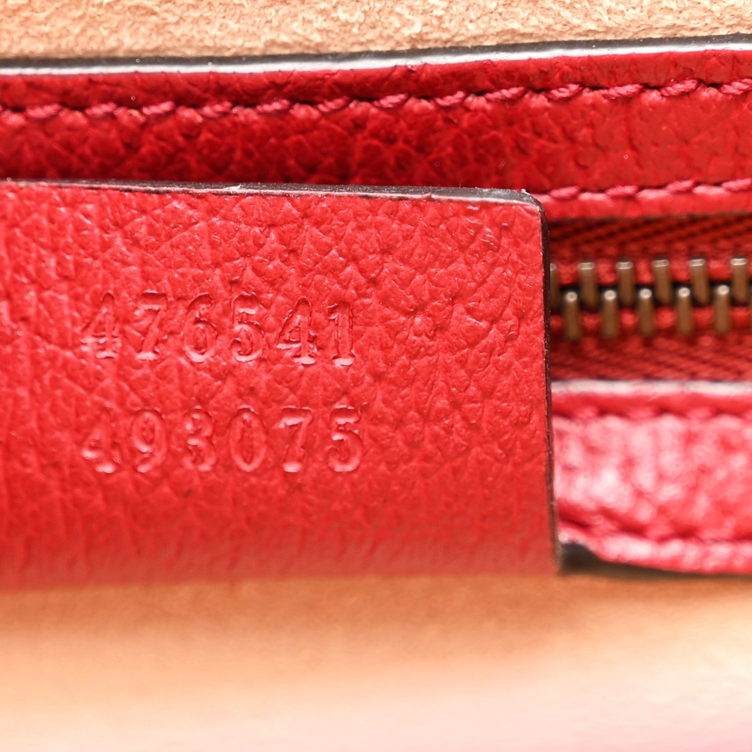 Gucci GG Supreme Monogram Small Queen Margaret Top Handle Bag Red 7 of 10