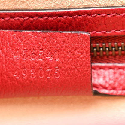 Gucci GG Supreme Monogram Small Queen Margaret Top Handle Bag Red 7 of 10