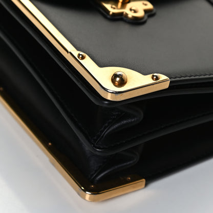 Prada City Calfskin Saffiano Cahier Bag Black 10 of 15