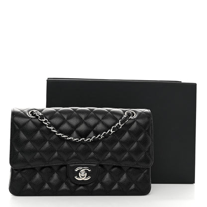 Chanel Caviar Quilted Medium Double Flap Black 12 of 12