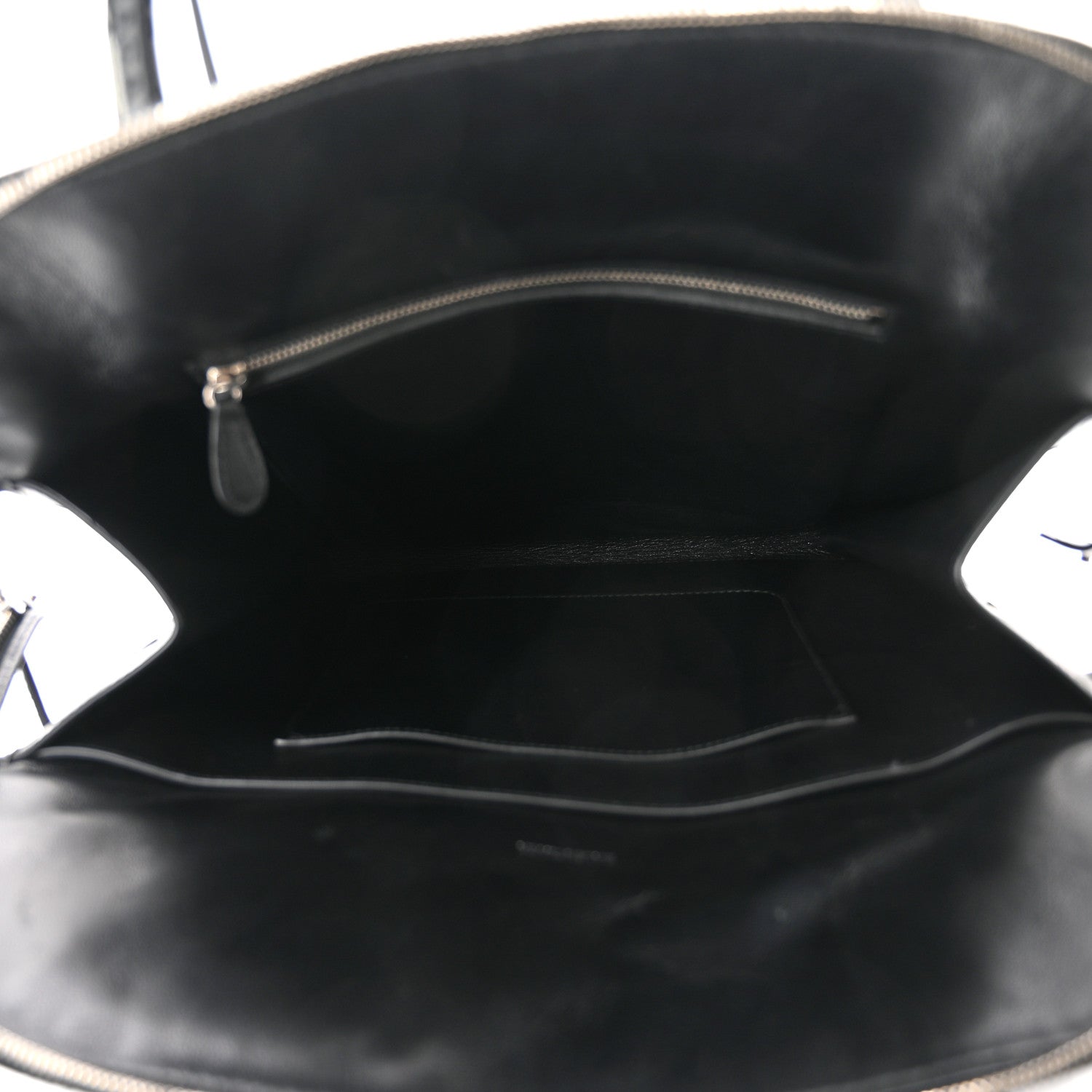 Balenciaga Calfskin Losange Monogram Medium Miami Tote Bag Black Grey 5 of 11