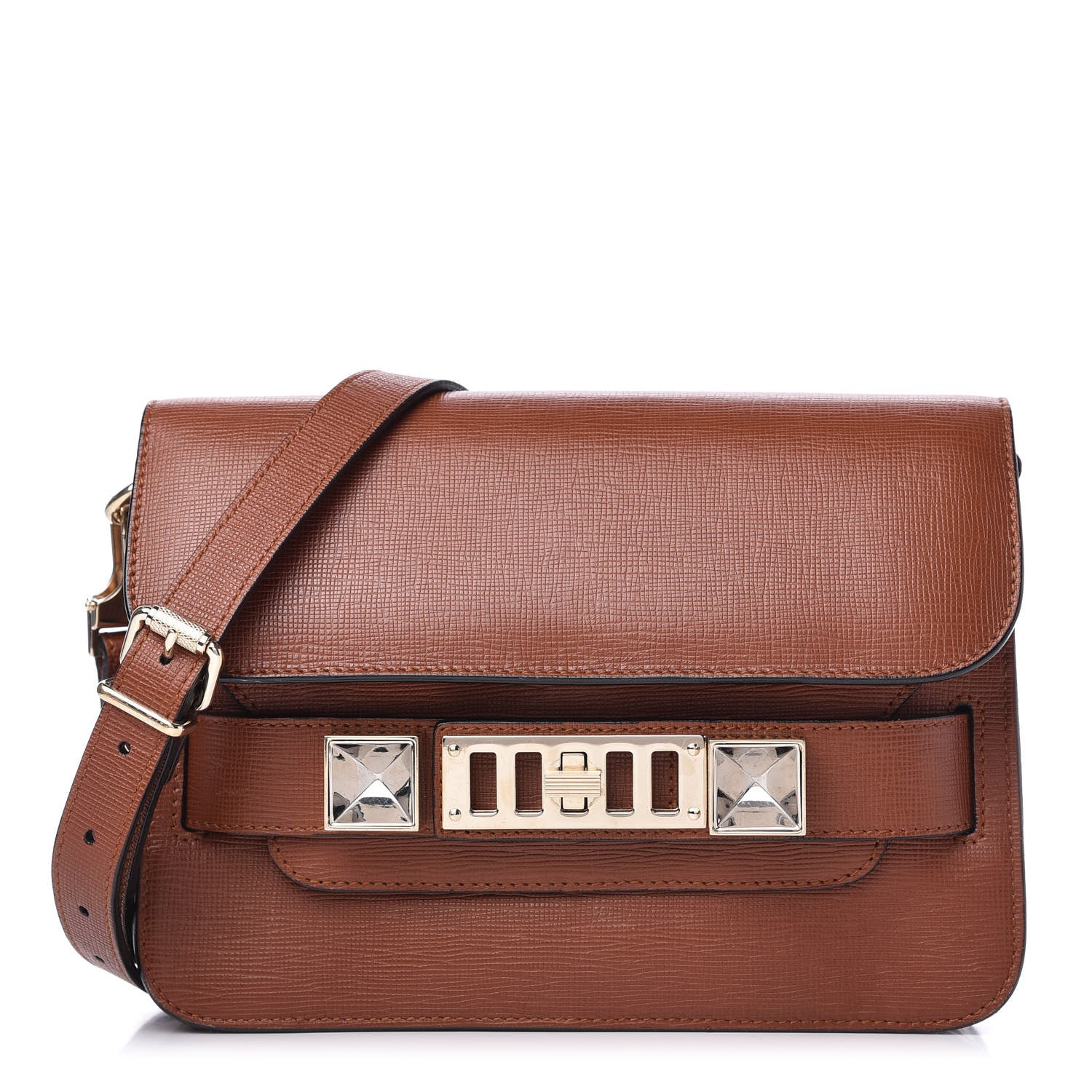 Proenza Schouler New Linosa Mini PS11 Classic Shoulder Bag Tan 1 of 9