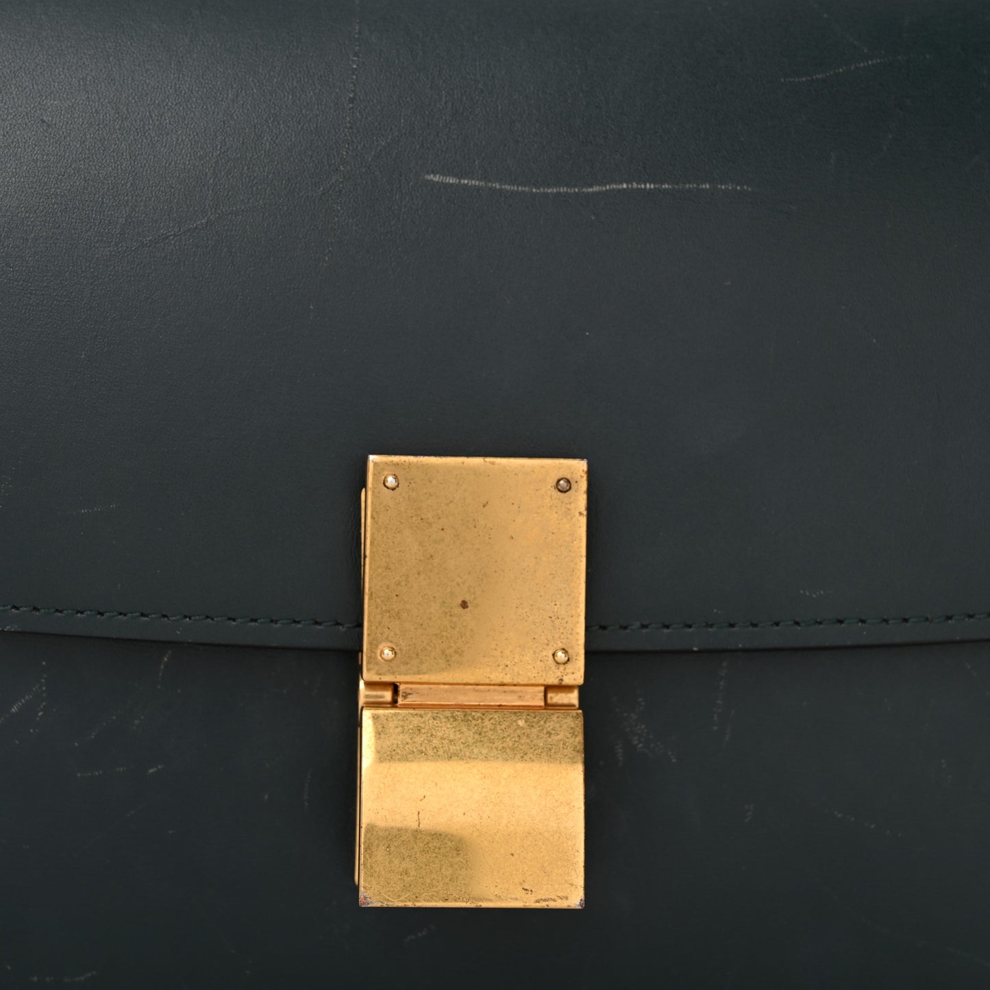 Box Calfskin Medium Classic Box Flap Bag Amazone