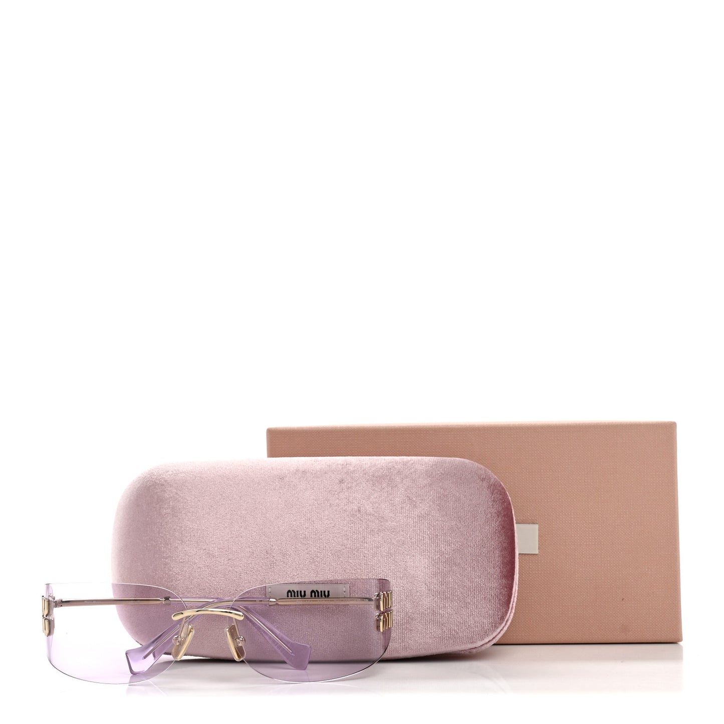 Metal Aube Sunglasses SMUA51 Light Purple