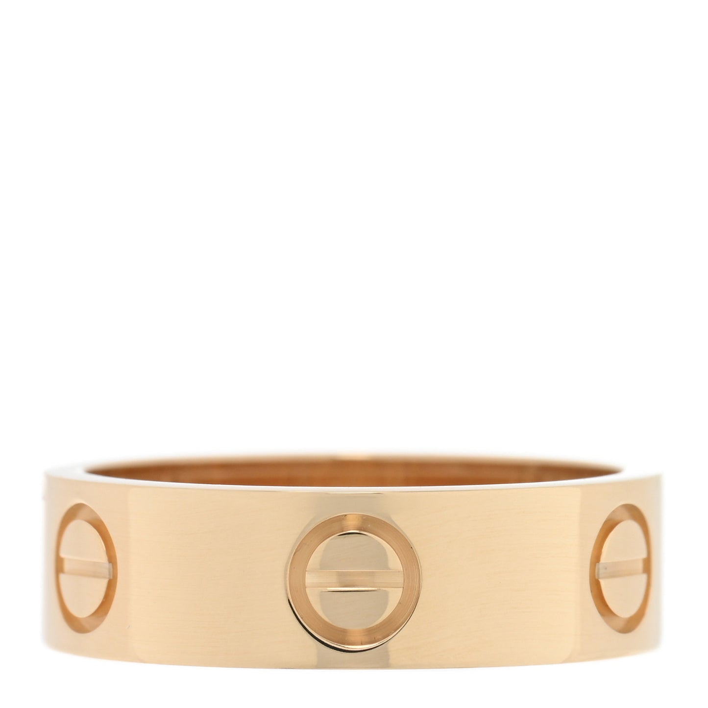 18K Yellow Gold 5.5mm LOVE Ring 52 6