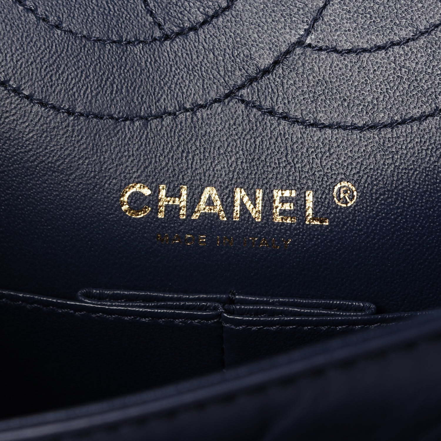 Chanel Aged Calfskin Quilted 2.55 Reissue 225 Flap Navy 8 of 11