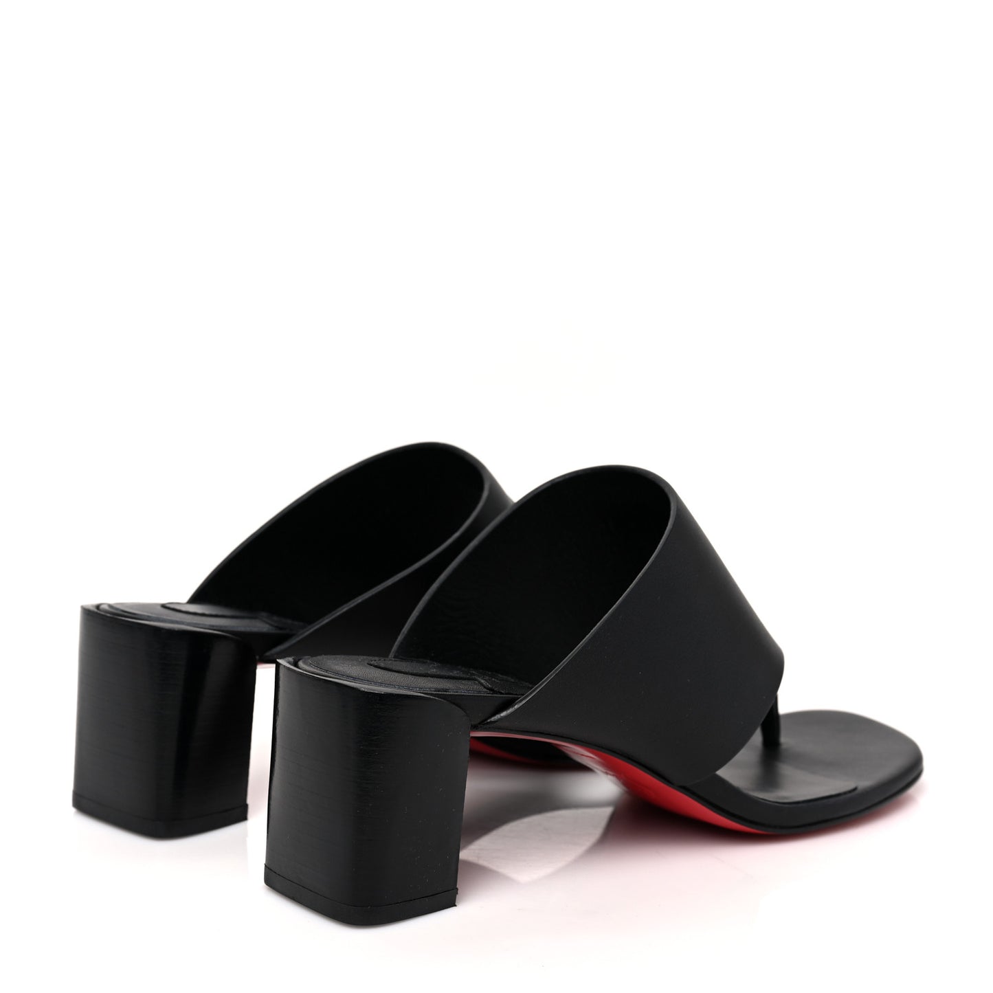 Calfskin CL Tongamule 55 Mule 39 Black