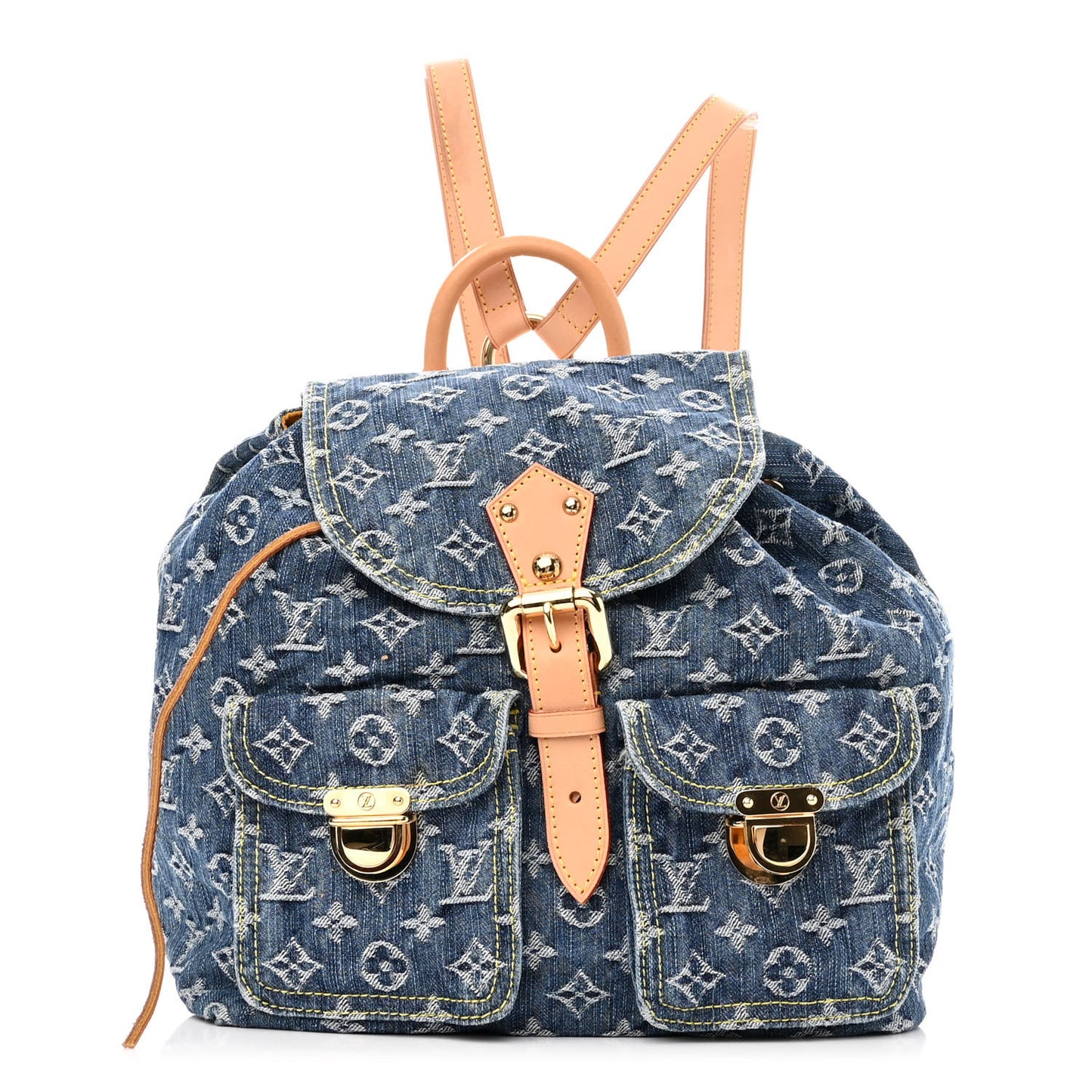 Denim Sac a Dos Backpack GM Blue
