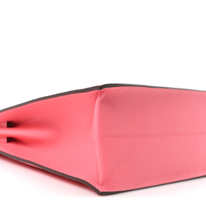 Hermes Evercolor Kelly Danse II Belt Bag Rose Azalee 7 of 9