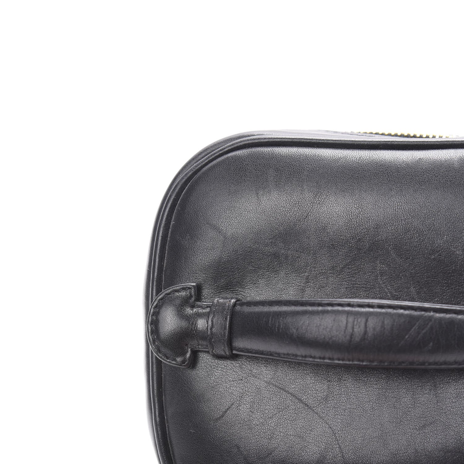 Chanel Lambskin Vanity Cosmetic Case Black 10 of 13