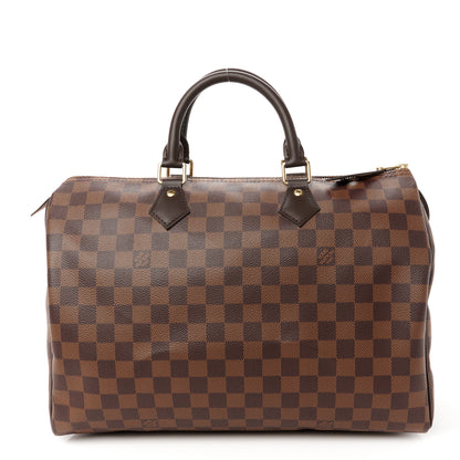 Louis Vuitton Damier Ebene Speedy 35 1 of 12