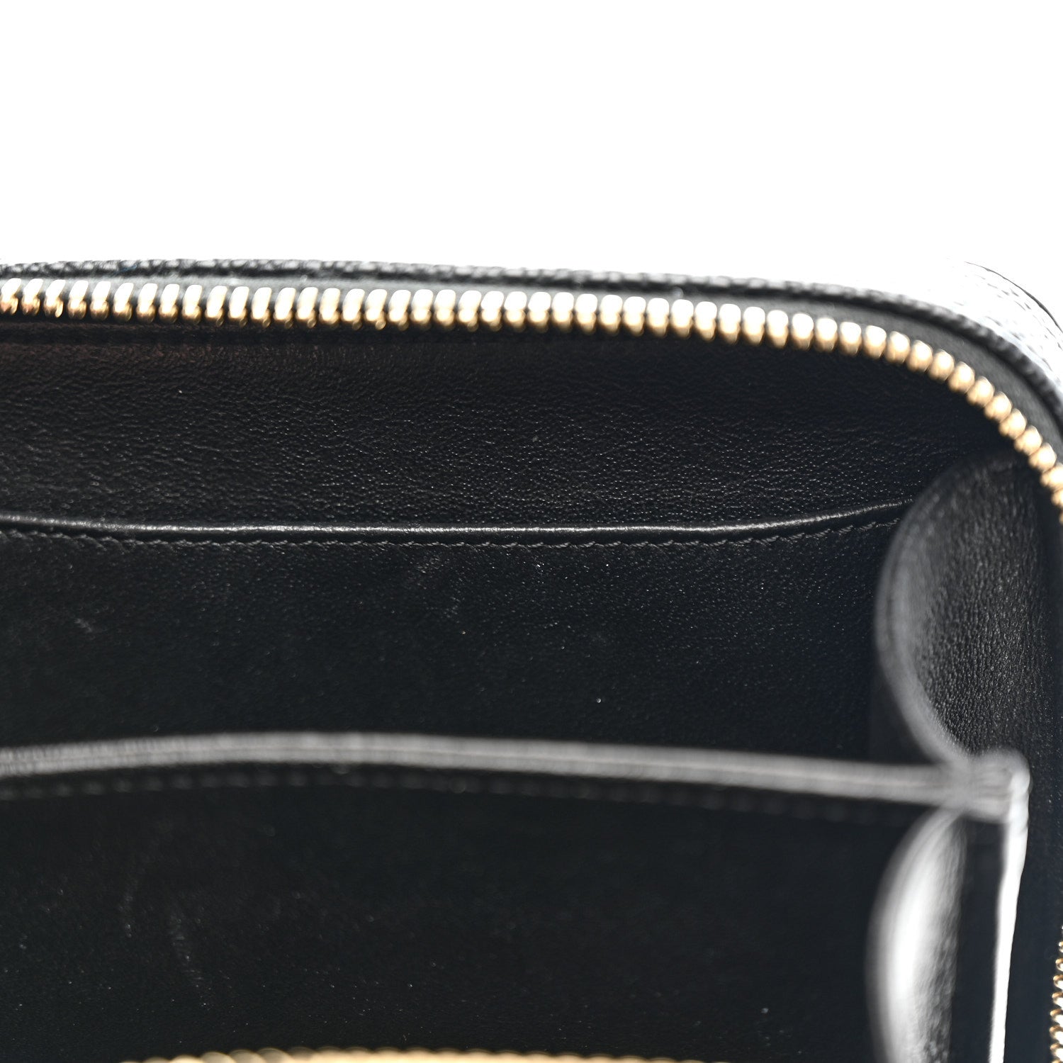 Chanel Caviar Quilted Small CC Filigree Vanity Case Black 11 of 11