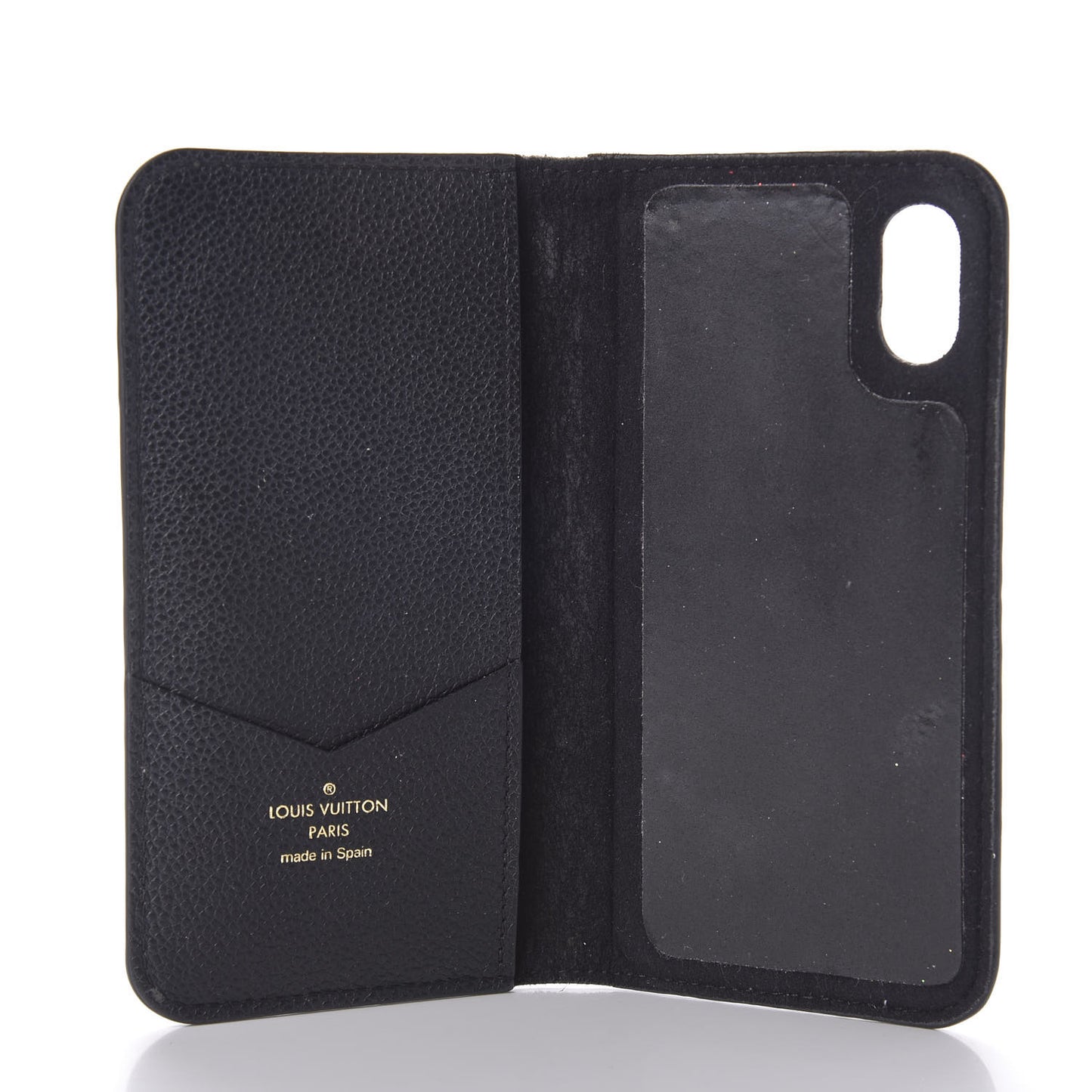 Empreinte iPhone X Folio Black