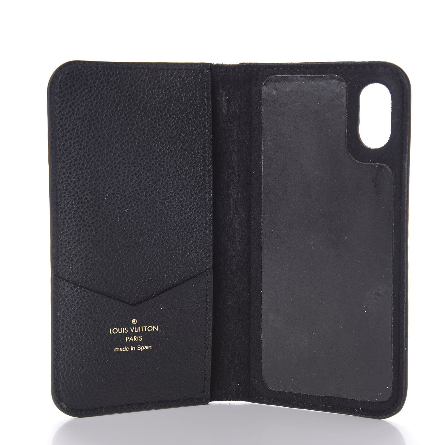 Louis Vuitton Empreinte iPhone X Folio Black 5 of 9