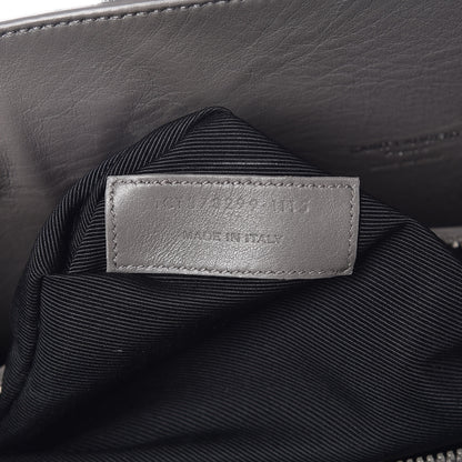 Saint Laurent Grained Calfskin Small Sac De Jour Fog 7 of 32