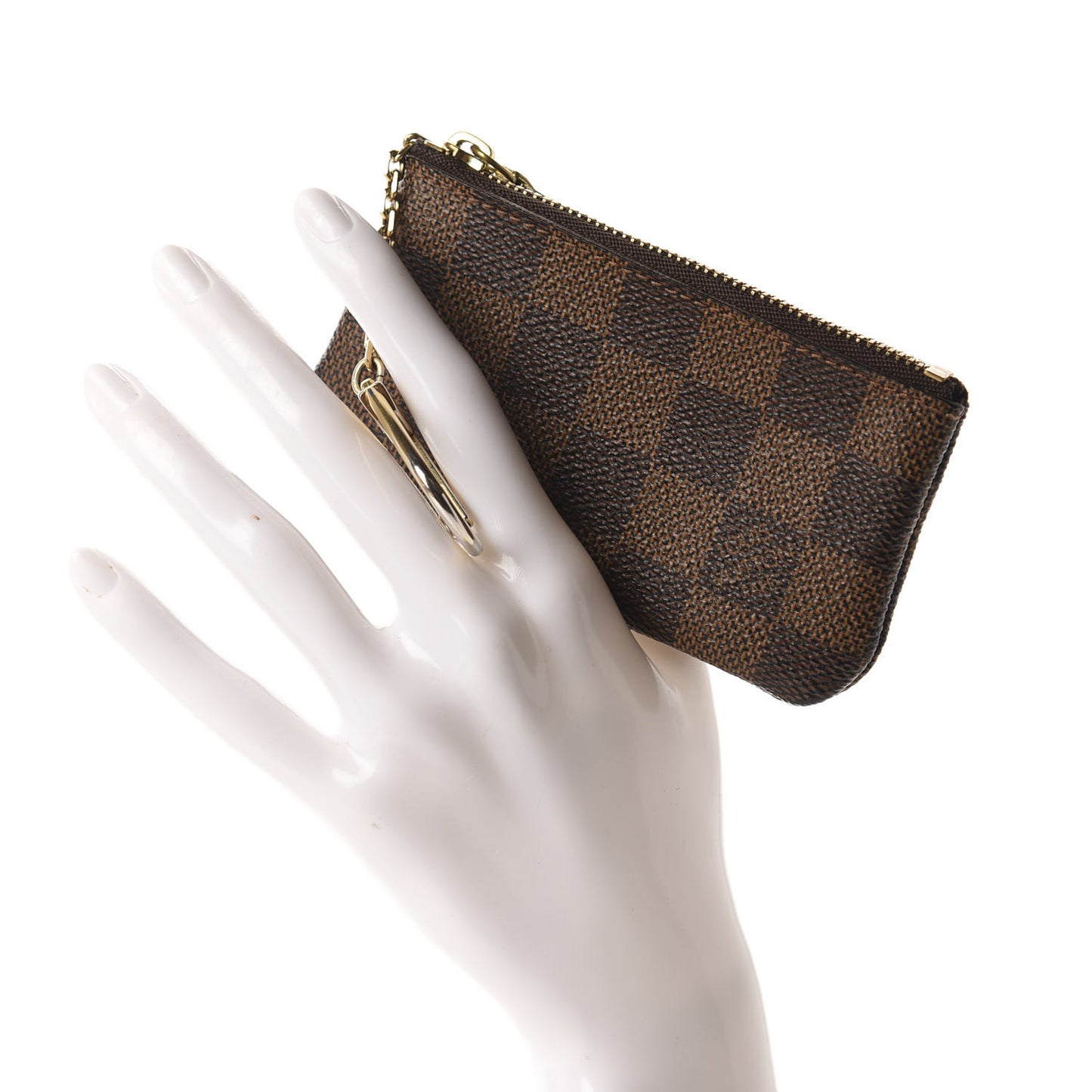 Damier Ebene Key Pouch