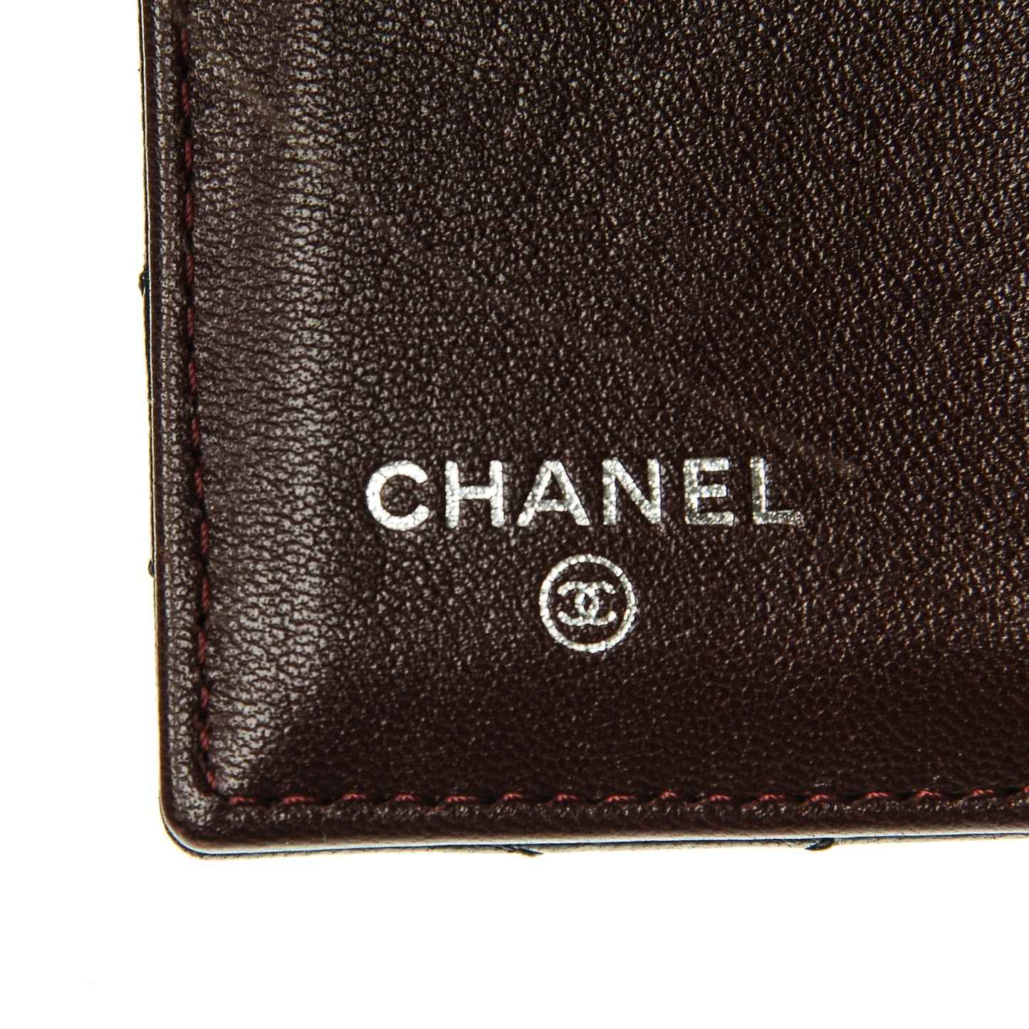 Lambskin Quilted Compact French Flap Wallet Black